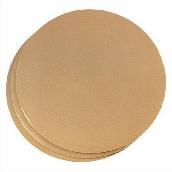 6 Packs: 3 ct. (18 total) 12" Gold Glitter Round Cake Boards by Celebrate It