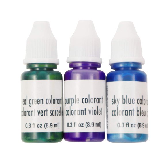 6 Packs: 3 ct. (18 total) Cool Glycerin Soap Colors by Make Market