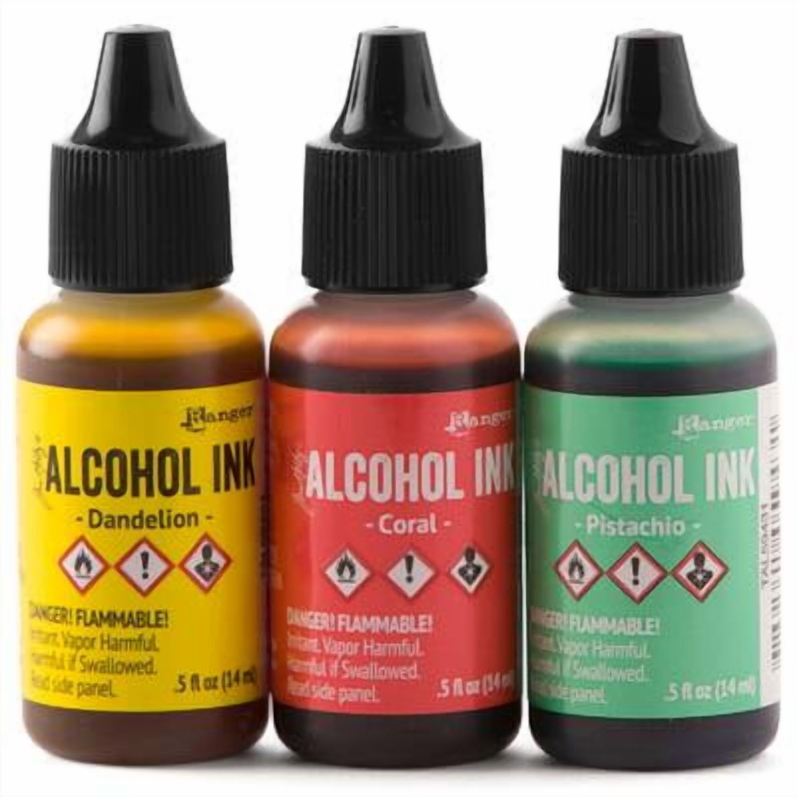 6 Packs: 3 ct. (18 total) Ranger Tim Holtz® Alcohol Ink Kit - Key West ...