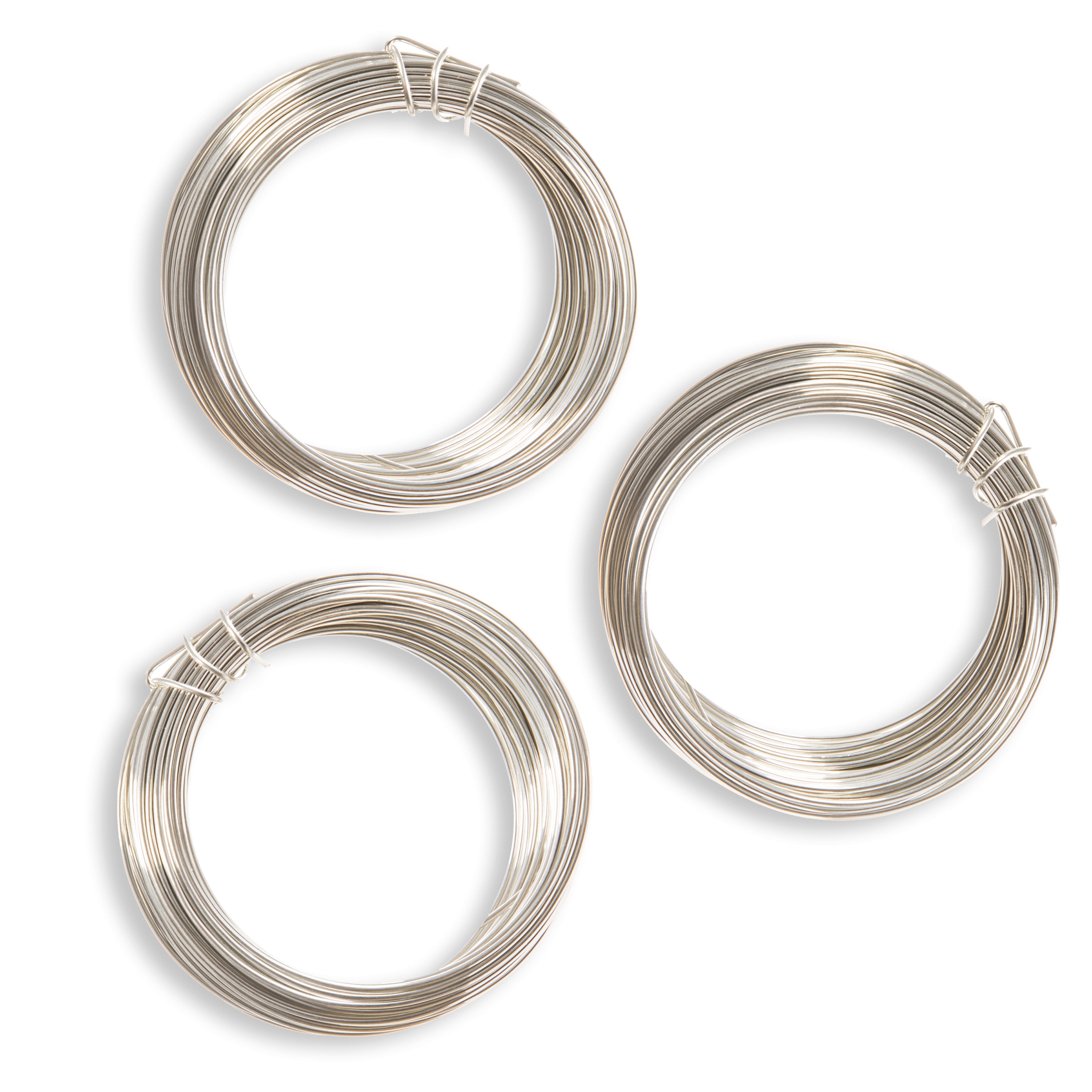 6 Packs: 3 ct. (18 total) Silver Wire Value Pack by Bead Landing