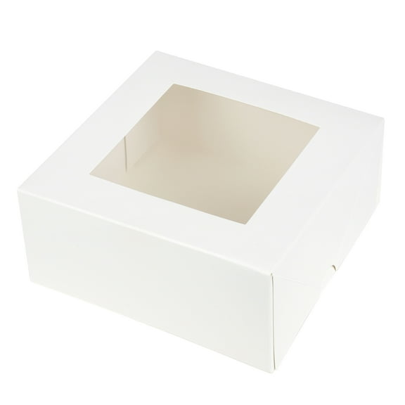 6 Packs: 3 ct. (18 total) Window Cupcake Boxes by Makery