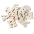 thumbnail image 1 of 6 Packs: 36 ct. (216 total) 2" Wood Memoir Letters by Make Market, 1 of 2