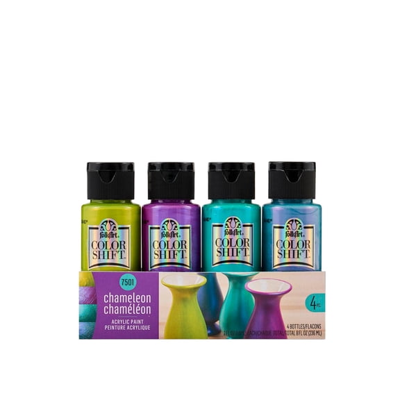 FolkArt Color Shift Acrylic Paint Set, 6 Packs: 4 ct. (24 total)