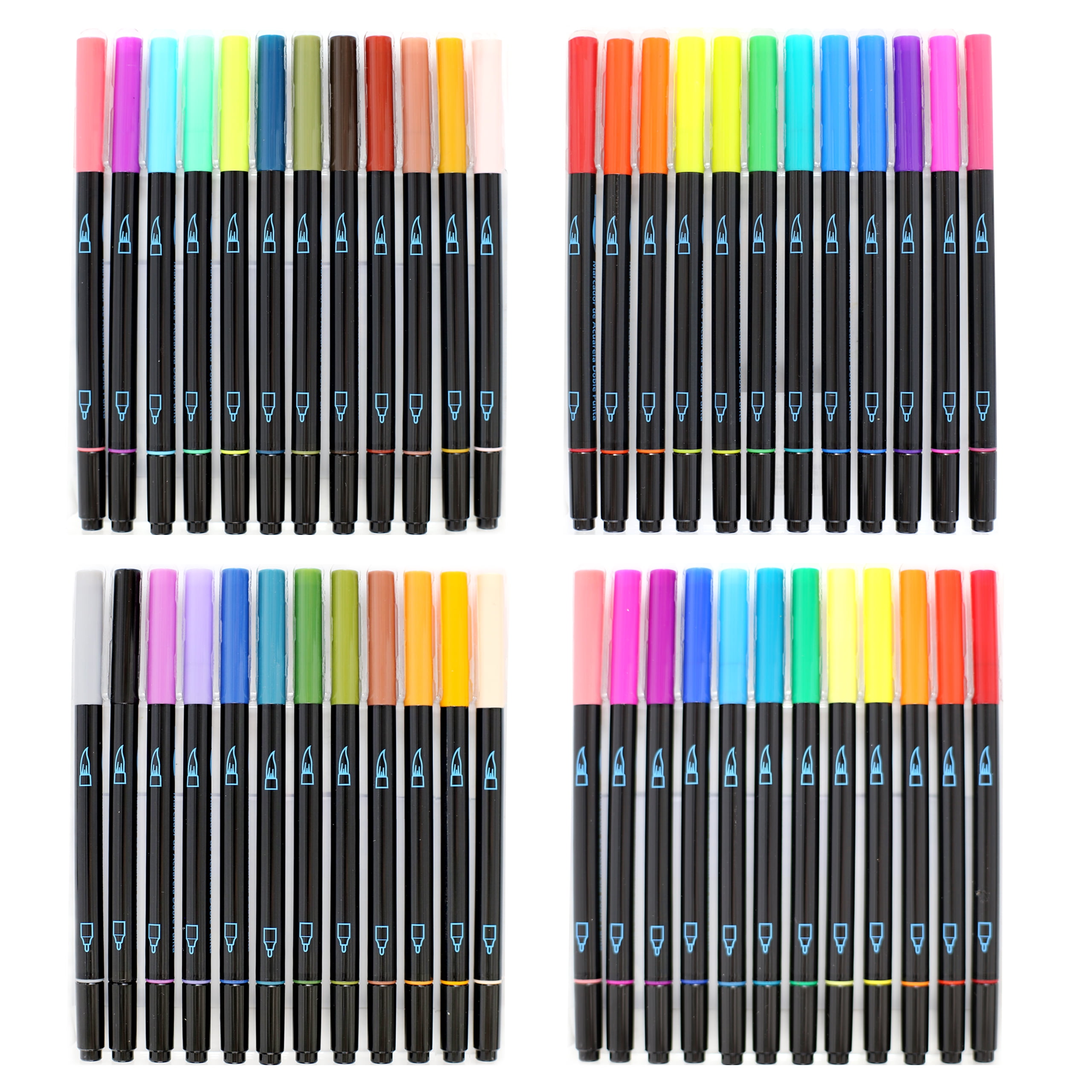 6 Packs: 48 ct. (288 total) Watercolor Dual-Tip Markers by Artist's Loft