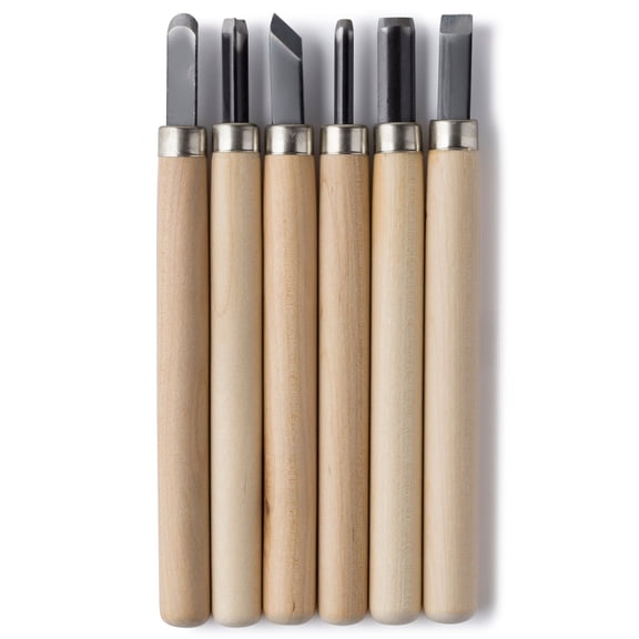 6 Packs: 6 ct. (36 total) Wood Carving Knife Set by ArtMindsâ„¢