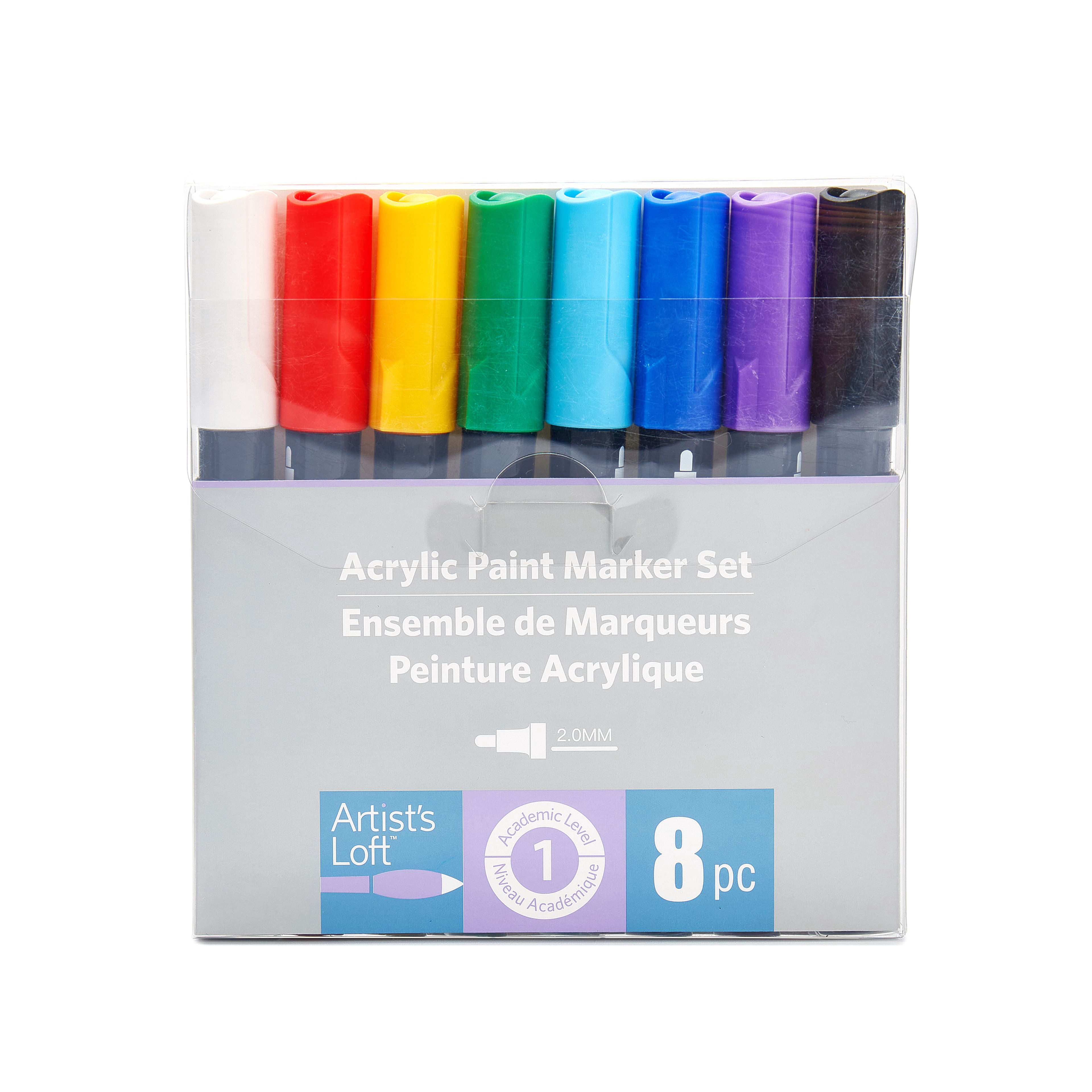 Artist's Loft Bullet Tip Paint Markers, 6 Packs: 8 ct. (48 total)