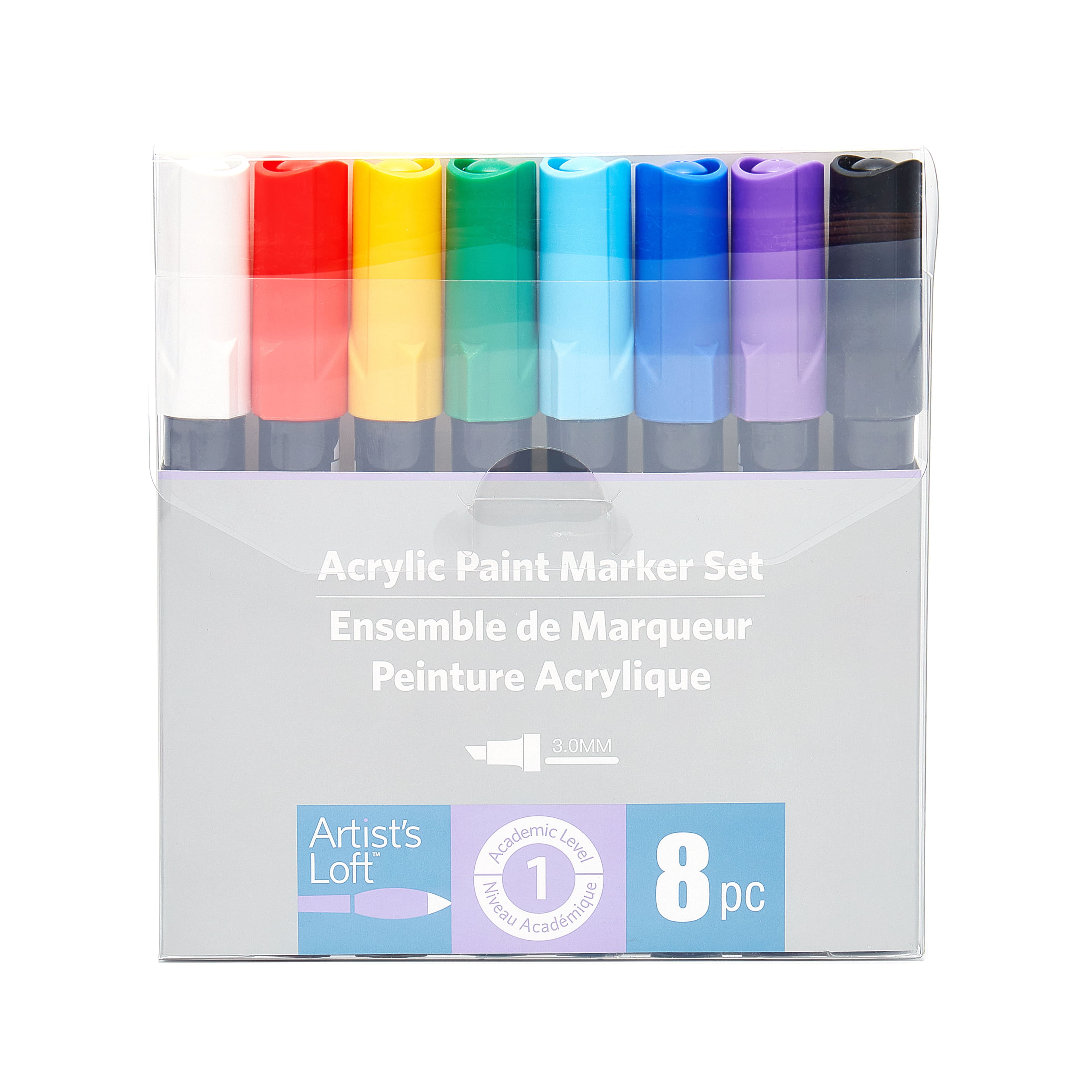 6 Packs 8 ct. (48 total) Chisel Tip Paint Markers by Artist's Loft
