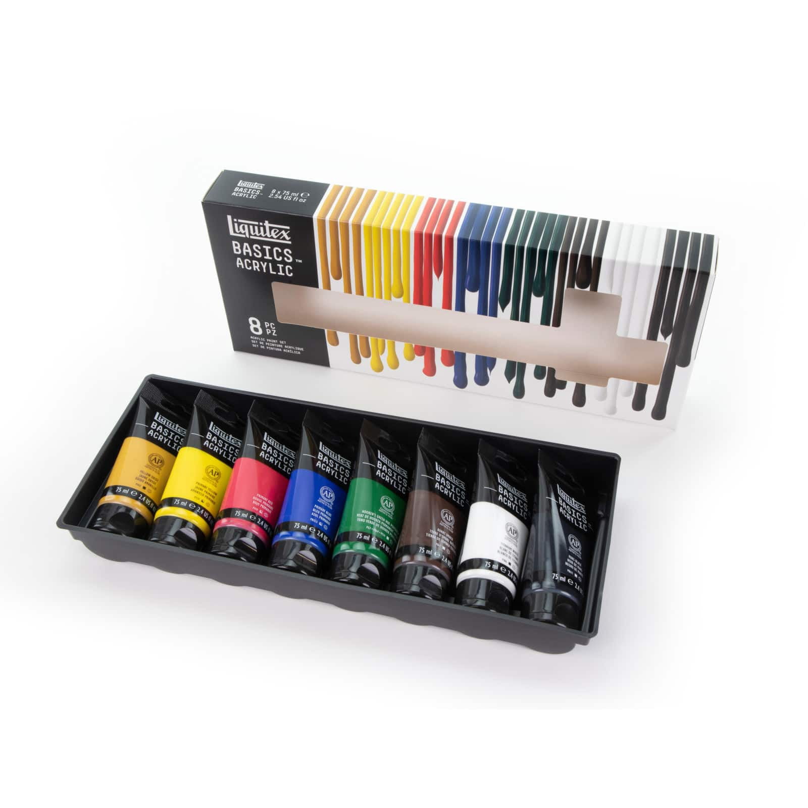 Liquitex Basic Acrylic Paint Set, 6 Packs: 8 ct. (48 total)