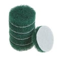 thumbnail image 1 of 6 Packs Drill Power Brush 2 inch Tile Scrubber Scouring Pads 180-240 Grit for Household Cleaning, 1 of 6