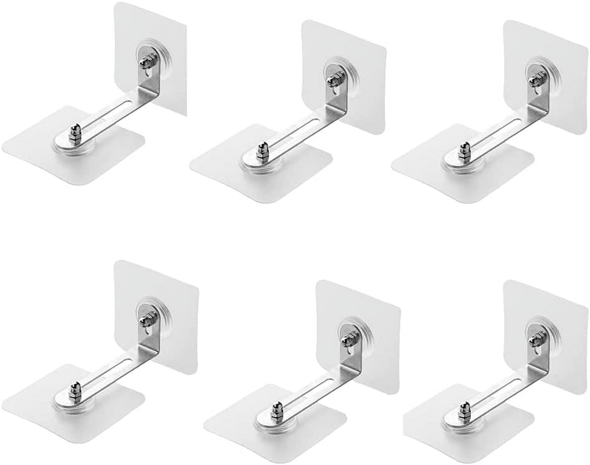 6 Packs Furniture Wall Anchor no Drill The Wall Install Anti tip