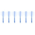 6 Packs Integrated Dart Flights and Shafts in one Part 2BA Darts