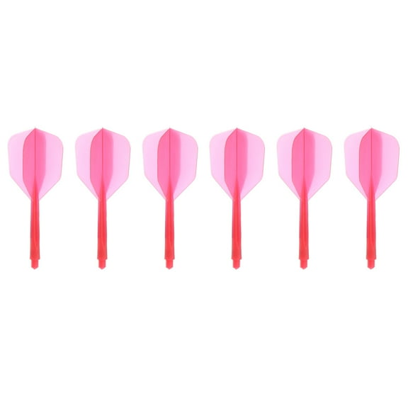 6 Packs Integrated Dart Flights and Shafts in one Part 2BA Darts Flights