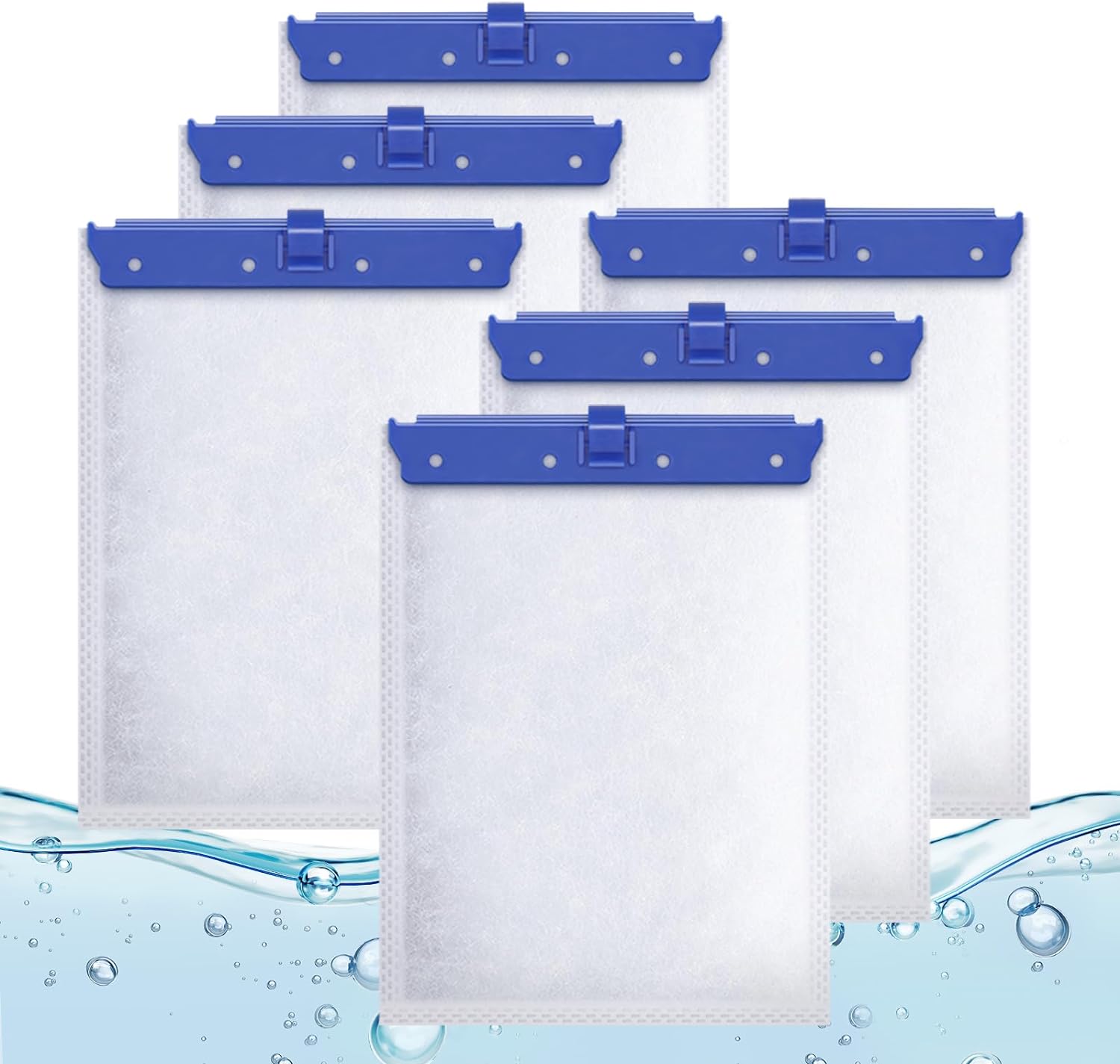 6Pack Large Filter Cartridge Tetra Whisper BioBag Power Filters