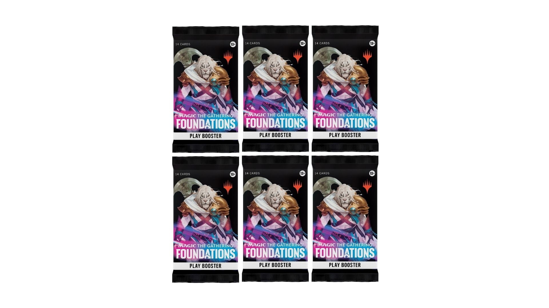 6 Packs MTG Play Booster Pack Lot MTG Foundations - Walmart.com