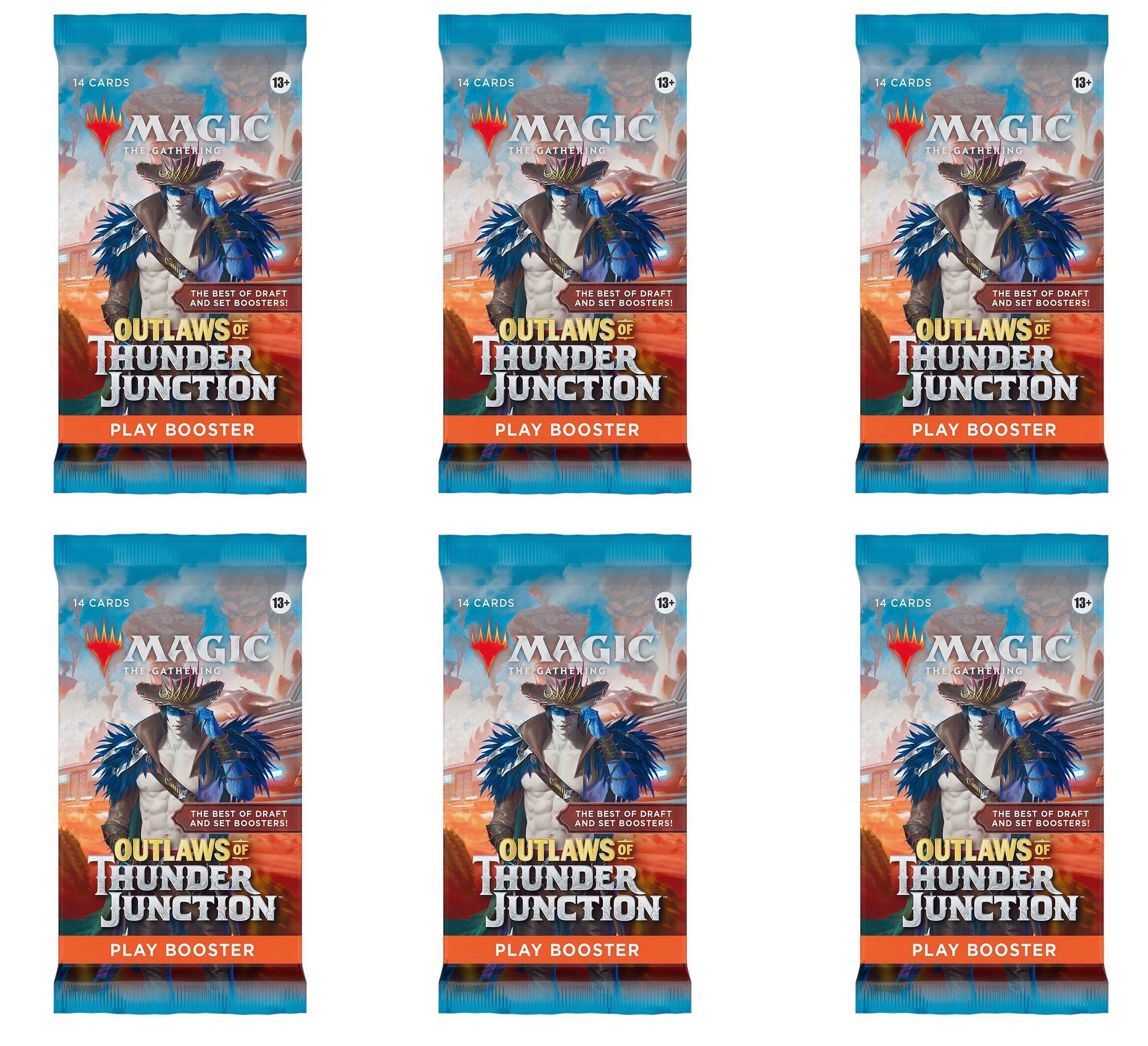 outlaws of thunder junction set booster box Amazon.com: Magic: The Gathering Outlaws of Thunder Junction Play Booster  Box