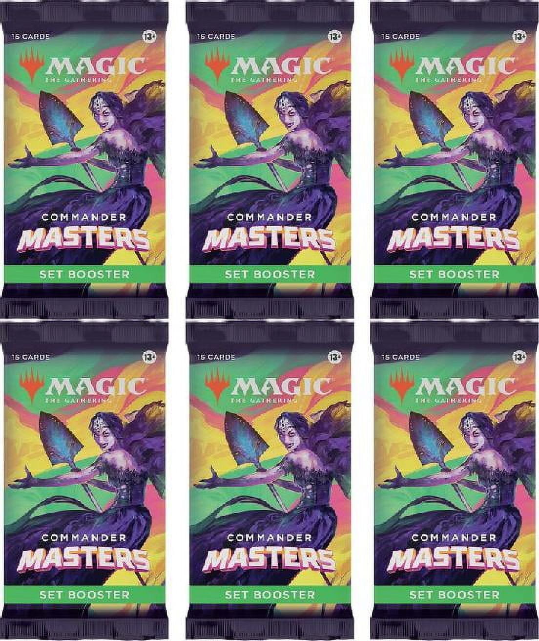 mtg commander masters set booster box Commander Masters Collector Booster Display main image 1