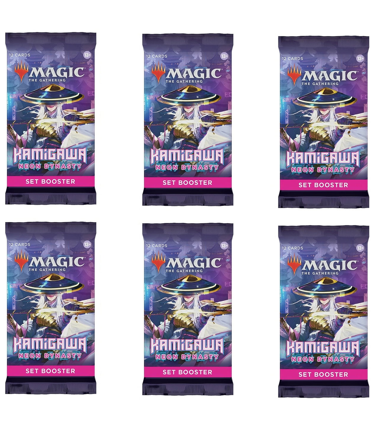 mtg kamigawa set booster box Kamigawa: Neon Dynasty with ninjas and samurai now carrying a cyberpunk aesthetic 1X or 3X Bundle -