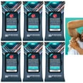 thumbnail image 1 of 6 Packs Men's Deodorant Wet Wipes Cleaning Cloths Moist Towelette Fresh 180 Ct, 1 of 3