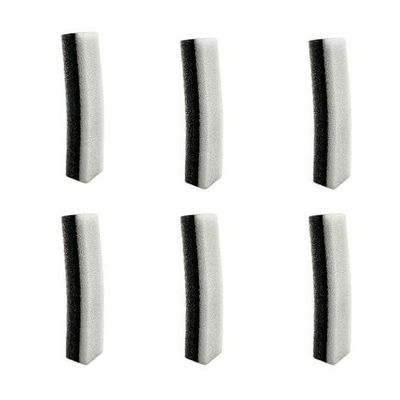 Replacement Filters for NPET WF020TP WP020 Dog/Cat Drinking Water Fountain Square Transparent, 6 Packs