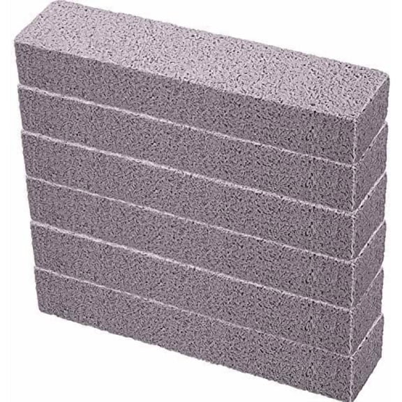 6 Packs Pumice Stick for Cheaning, Scouring Stone Pad Removing Stain Grime Without Leaving Scratches Kitchen Oven Stove Home Bathroom Toilet Pool House Cleaning Supplies