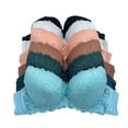 thumbnail image 1 of 6 Packs Pushup Underwired Gentle Push Up Bra B and C Cup 36B (83202-56L2-55R4), 1 of 5