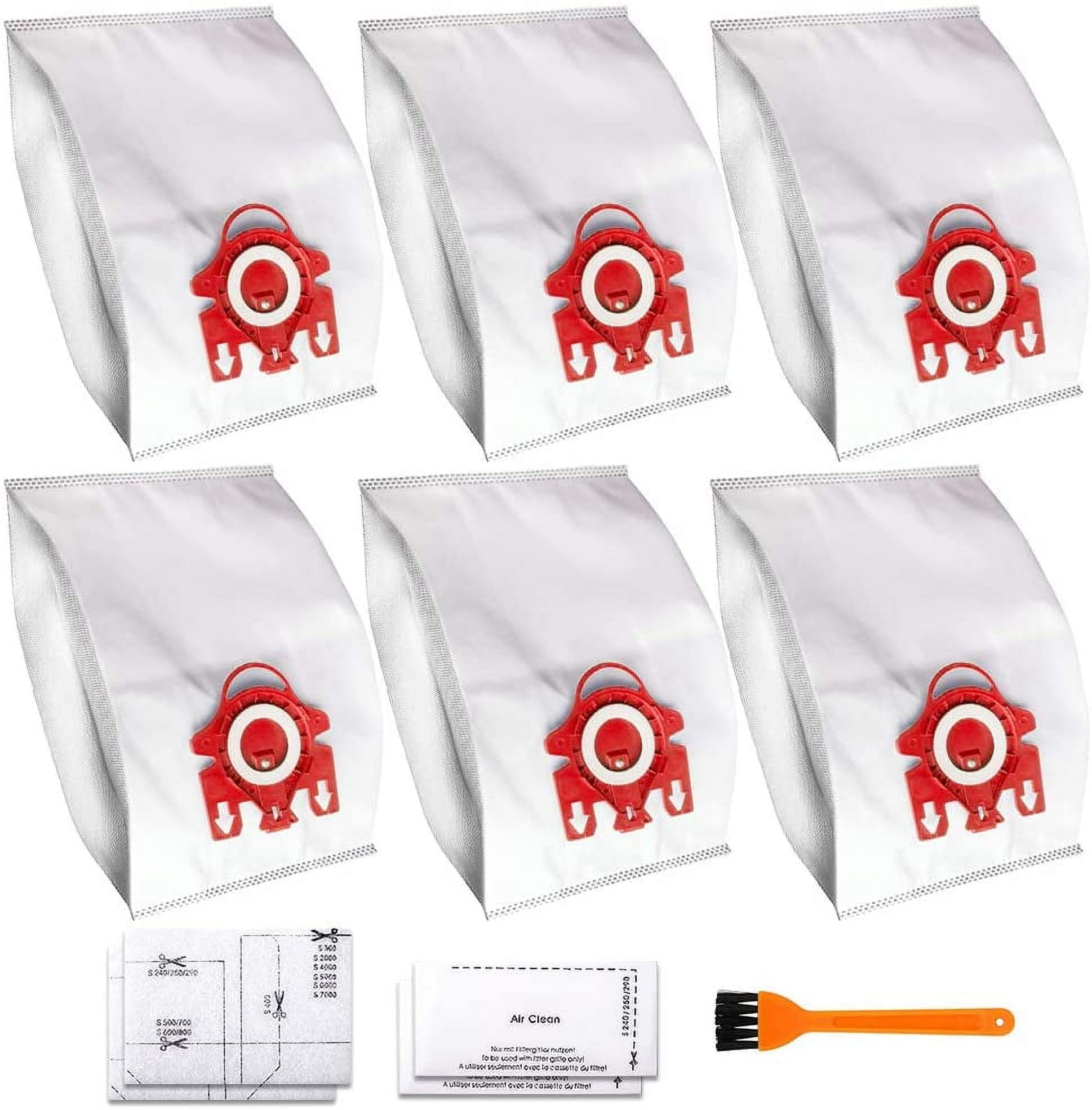 Miele GN HyClean 3D Efficiency Dust Bags for Miele Vacuum, 2-Boxes of 4  Bags & 2 Filters