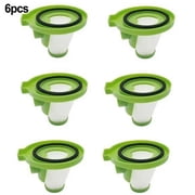 6 Packs Replacement HEPA Filters for IonVac ZipVac 8842 3-in-1 Lightweight Corded Stick Vacuum Cleaner Accessory Parts