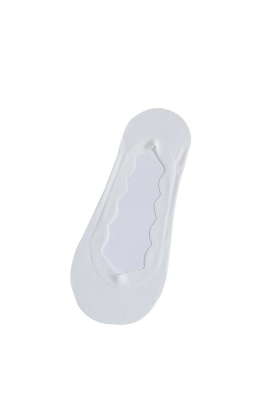 6 Packs Sock Slippers for Women 1 Pairs Ballerina Solid Non Lace Splice Boat Socks