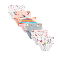 Ingzy 100% Cotton Toddler & Little Girls Underwear, 6-Pack Soft Comfortable Kids Panties & Undies for Big Girls Ages 2-7 Years