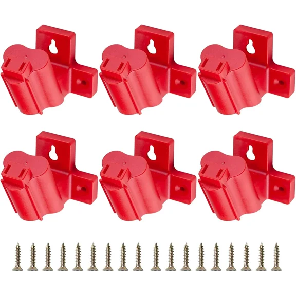6 Packs Tool Holder Mount for Milwaukee 12V Drill Tool Hanger Power Tool Storage
