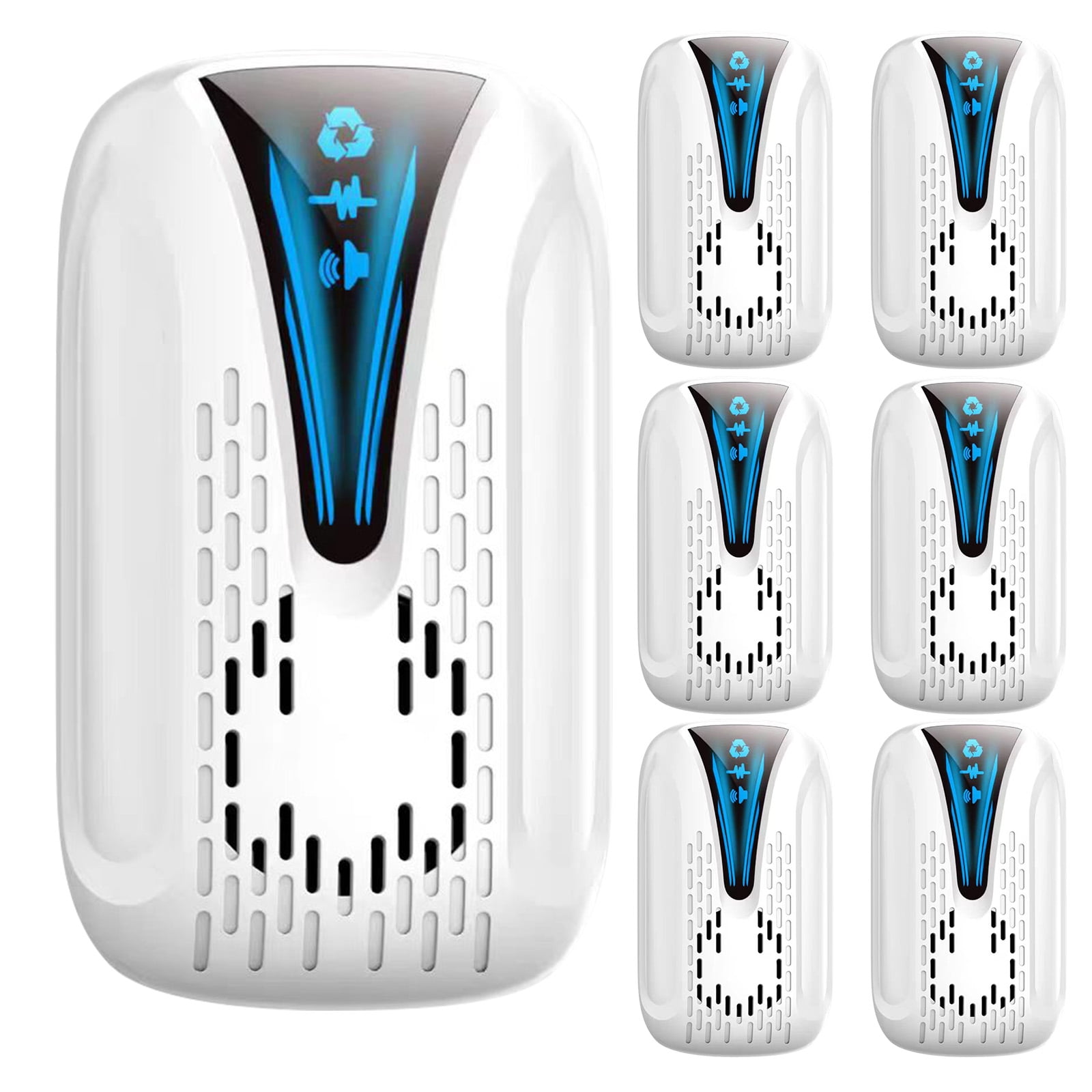 6 Packs Ultrasonic Pest & Insect Repeller Indoor, Mouse Repellent, Plug in Pest Repellent for House, Kitchen, Office, Warehouse
