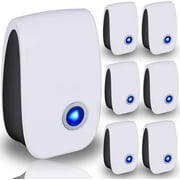 6 Packs Ultrasonic Pest Repelent Indoor, Pest Repeler for Rodents, Mosquitoes, Ants, Cockroaches, Rat, Mice, Fleas, Beetles and Other Insects, Pest Control Plug in for Home, Office, Hotel, Garage