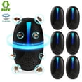 thumbnail image 1 of 6 Packs Ultrasonic Pest Repeler Plug in, Electric Mouse Repelent Indoor for Roach, Rodent, Spider, Bugs, Ant, Rat, Mice, Insect, Pest Control for House, Kitchen, Office, Garage, 1 of 7