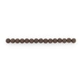 thumbnail image 1 of 6 Packs of 14mm x 14mm Round Pleated Metal Beads 8 Inch Strand, 1 of 4