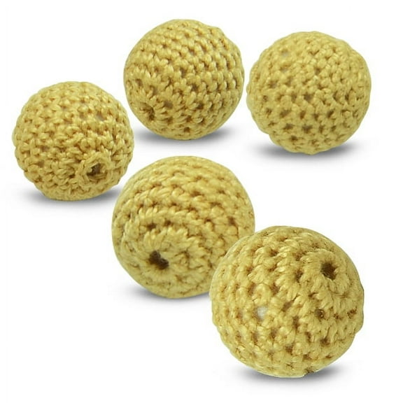6 Packs of Crochet Beads Pack of 5