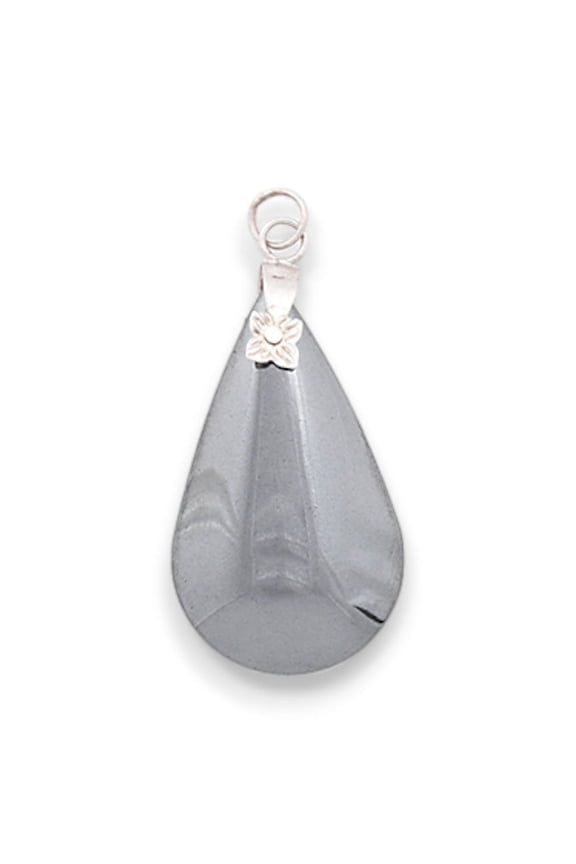 6 Packs of Hematite Drop Pendant