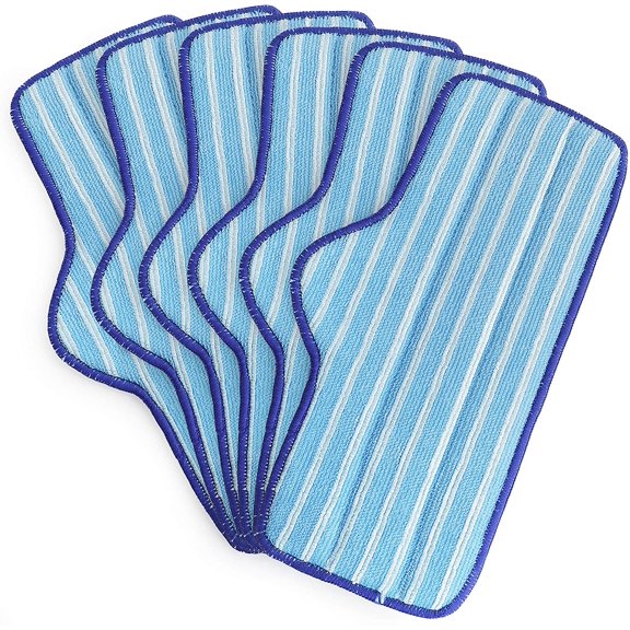 6 Packs of Premium Microfiber Pads, Compatible with Neat Steam Cleaner, Durable, Reusable and Machine Washable