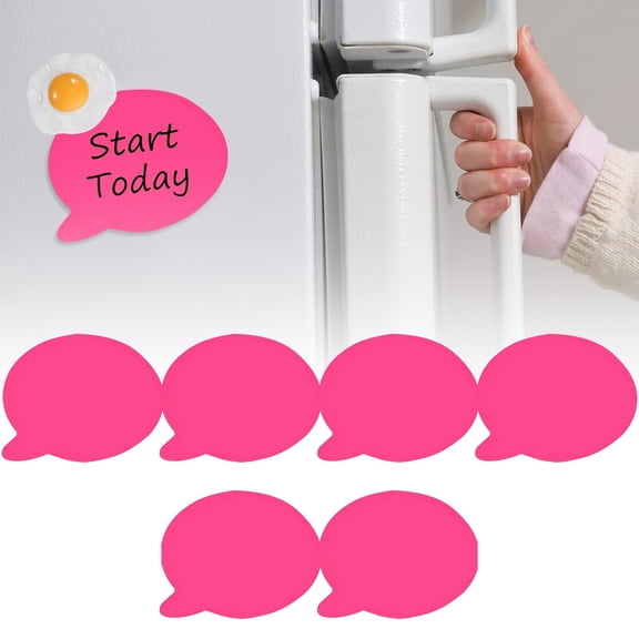 6 Pads Cute Sticky Notes 3x3 in, Bright Color Post It Notes Self Adhesive Memo Pads Fun Shape Sticky Notes Pads for Home Office Daily Use,Random Color(C)
