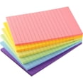 thumbnail image 1 of 6 Pads Lined Sticky Notes with Lines 4x6 Self-Stick Notes 6 Pastel Color Sticky Notes, 45 Sheets/Pad, 1 of 6