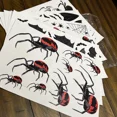 thumbnail image 1 of 6 Pages Of Halloween Window Sticker Decals / Party Decorations, 1 of 6