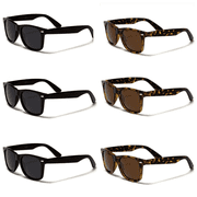 6 Pair Retro Polarized Sunglass Deal 3 Pair Tort & 3 Pair Black Sunglasses 80s Shades