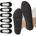 thumbnail image 1 of 6 Pair Ultra Low Cut Invisible Womens No Show Socks With Padding For Flats Loafer, Size 5-10, 1 of 7