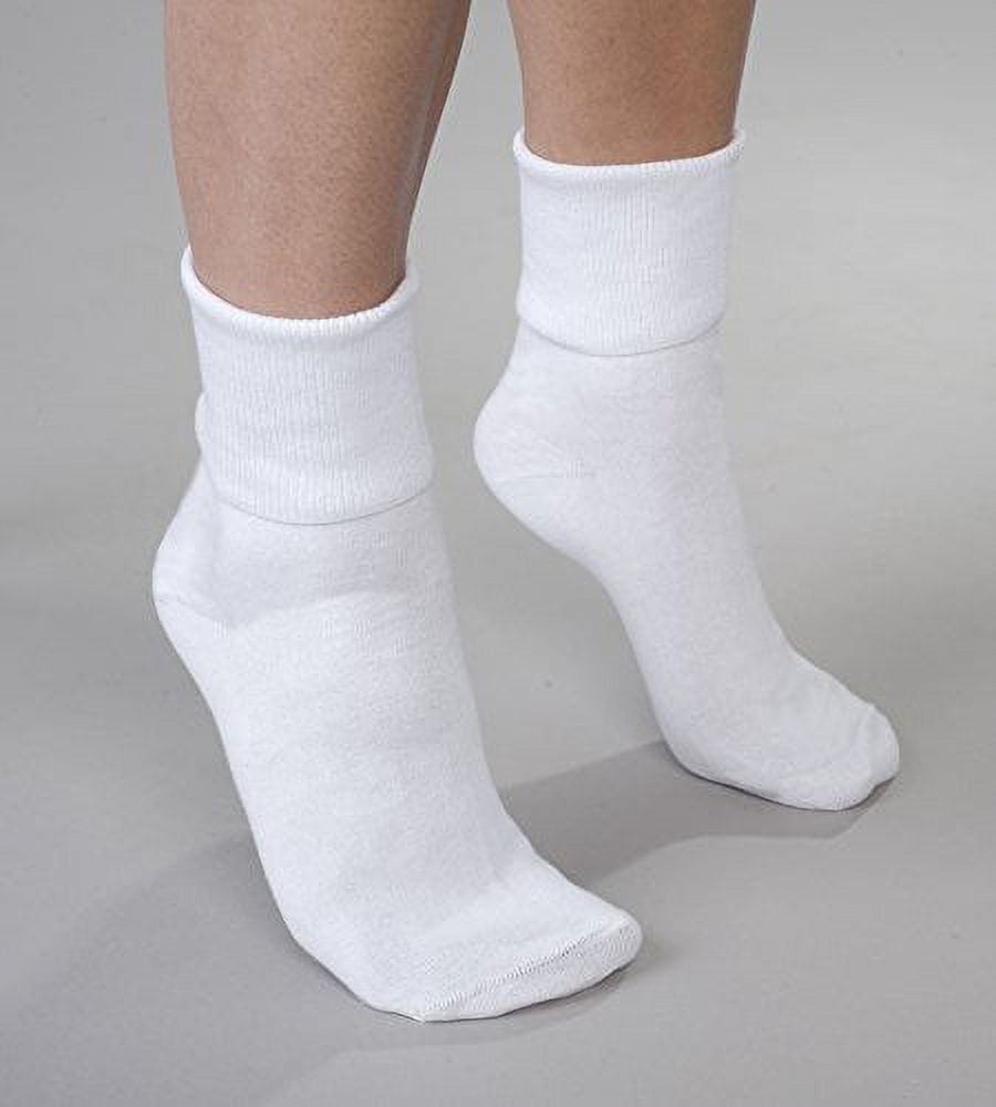 Buster Brown Women's Socks, 3-Pack, 100% Cotton Bobby Sock, 3 Pairs White,  Medium, Fits Shoe Size 7.5-9