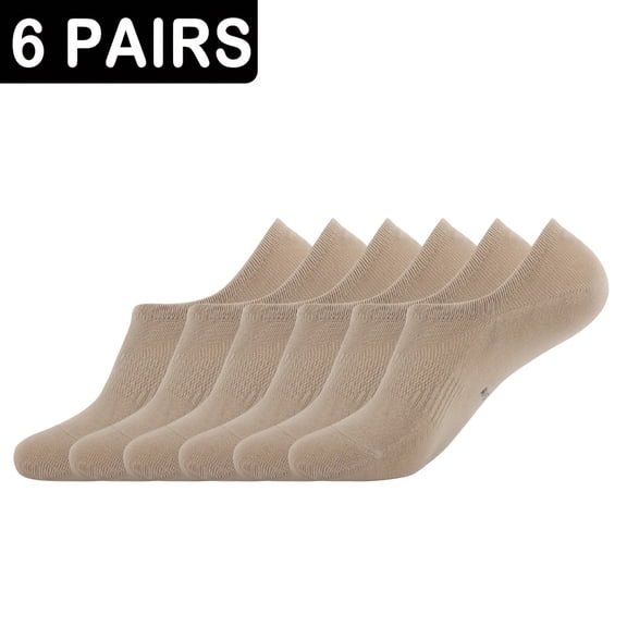 6 Pairs 98% Of No Show Socks Women'S And Men'S Low Cut Ankle Short Athletic Running Novelty Casual Invisible Liner Socks