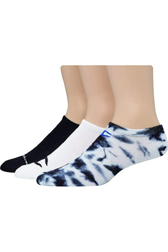 6-Pairs Adult Unisex Champion Multi Logo Super No-Show Socks