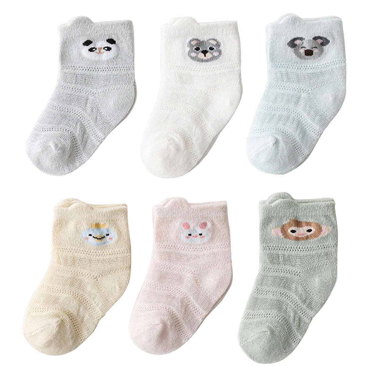 Zuimei 9 Pairs Baby Socks Infant Ankle Socks Toddlers Socks