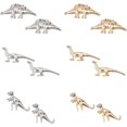 thumbnail interactive-video image 1 of Tiny Dinosaur Stud Earrings For Women 2 Pairs 1Pair Gold Silver Minimalist Dinosaur Earrings (2Pairs Gold 1 of 12