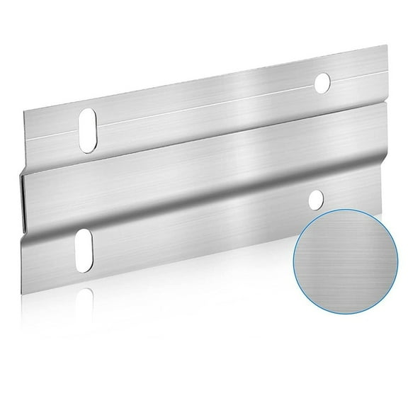 6 Pairs French Cleat Picture Hanger Heavy Duty Aluminum Z-Clamps with Screws Interlocking Wall Mounting Bracket Hardware