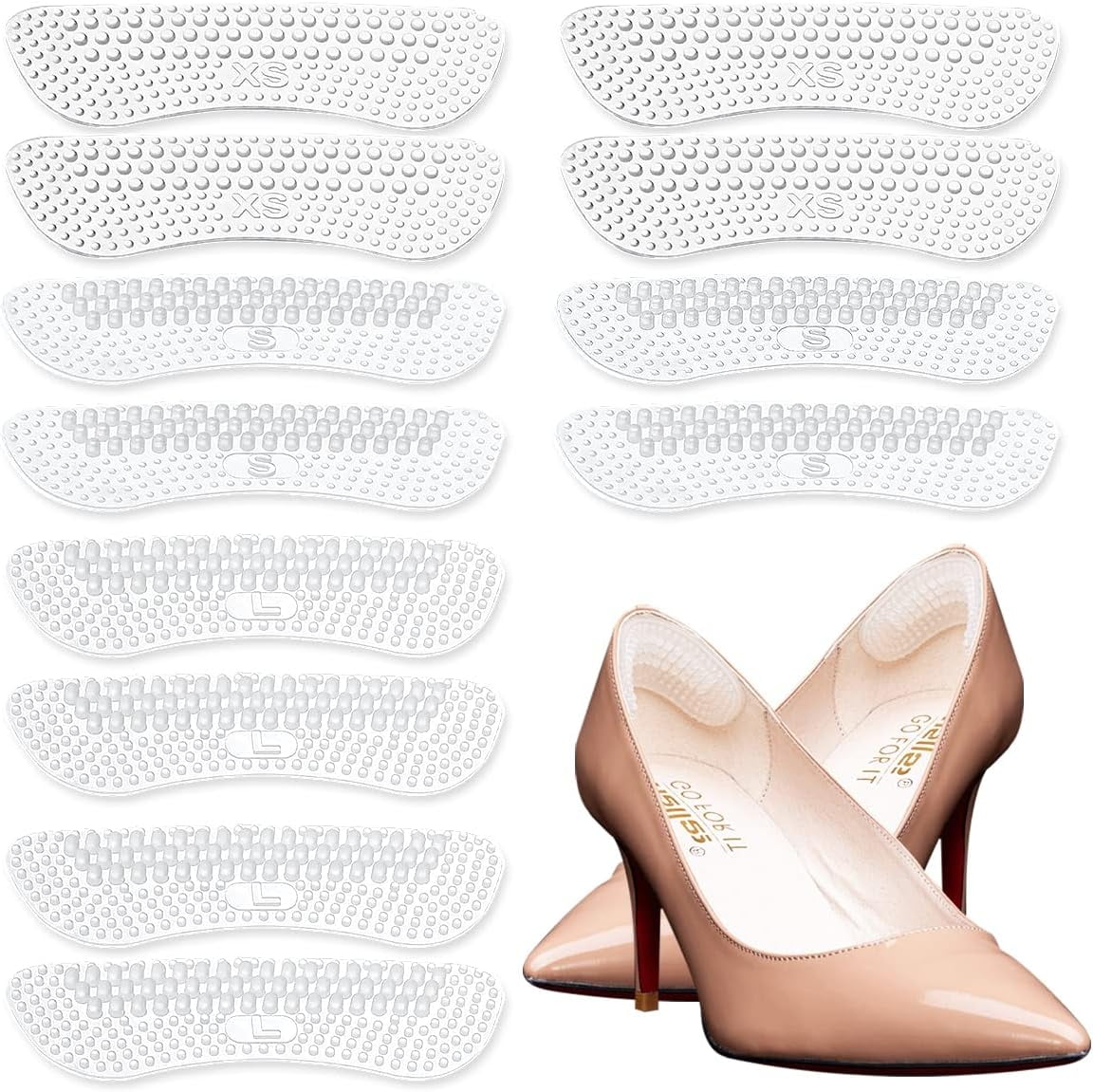 Gel Heel Grips - Heel Protectors - Shoe String Laces