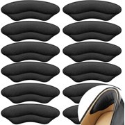 6 Pairs Heel Pads for Shoes That are Too Big, Heel Inserts for Women, Heel Grips for Womens Shoes Heel Protectors, Shoe Filler to Make Shoes Fit Tighter.(Black)